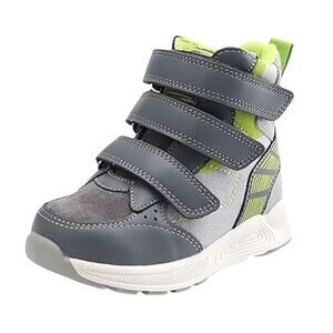 Princepard Boys Orthopedic Sneakers US 7 EU 22 Grey Yellow GUC